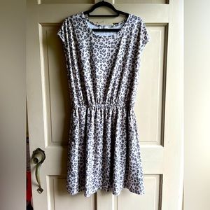 NWOT GILLI leopard print dress *very soft and feminine!*